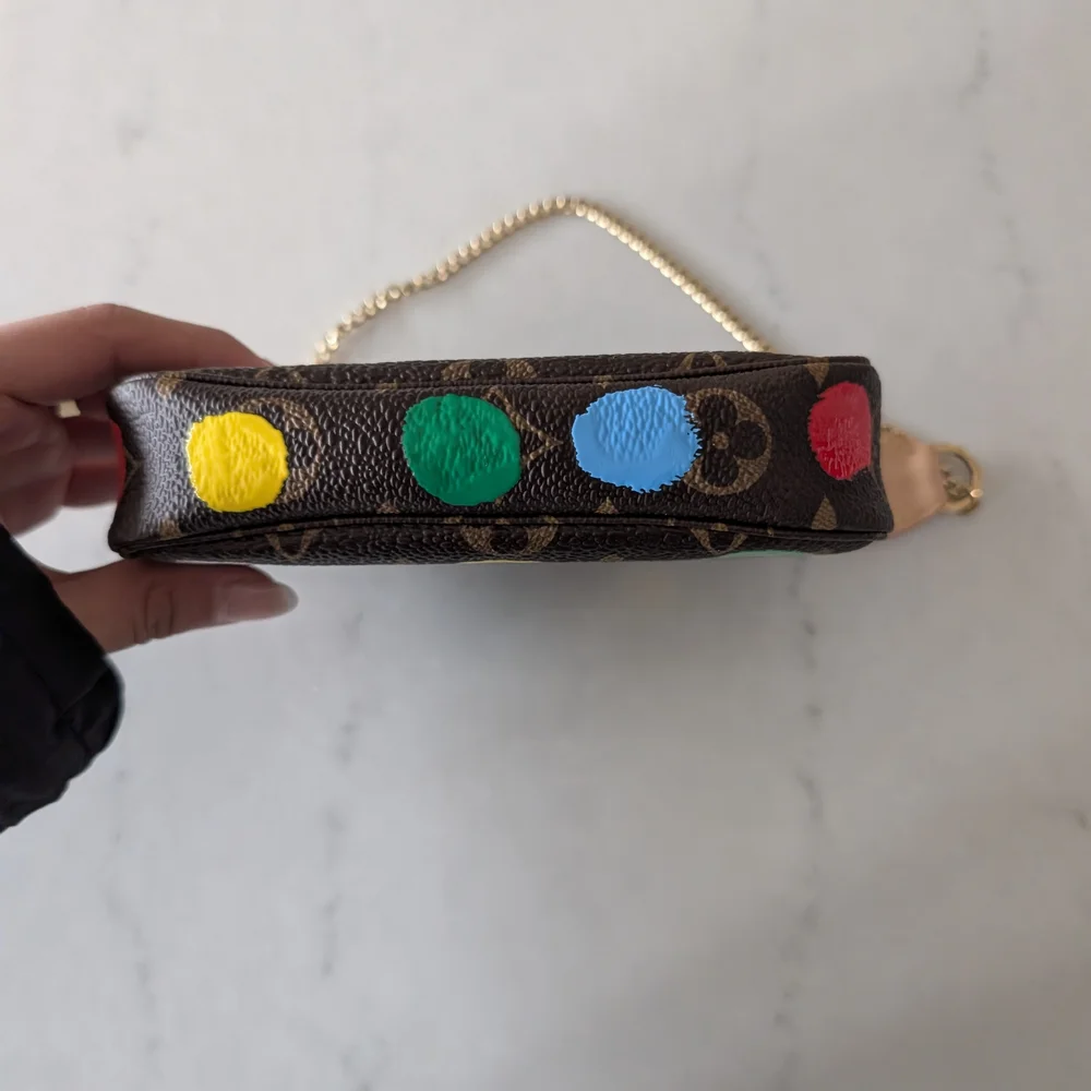 Louis Vuittonx Yayoi kusama Multicolor Wristlet Purse - Picture 3 of 8